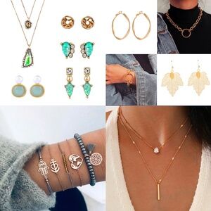 NWT -Jewellery Kit – Mixed Necklaces, Earrings & Bracelets